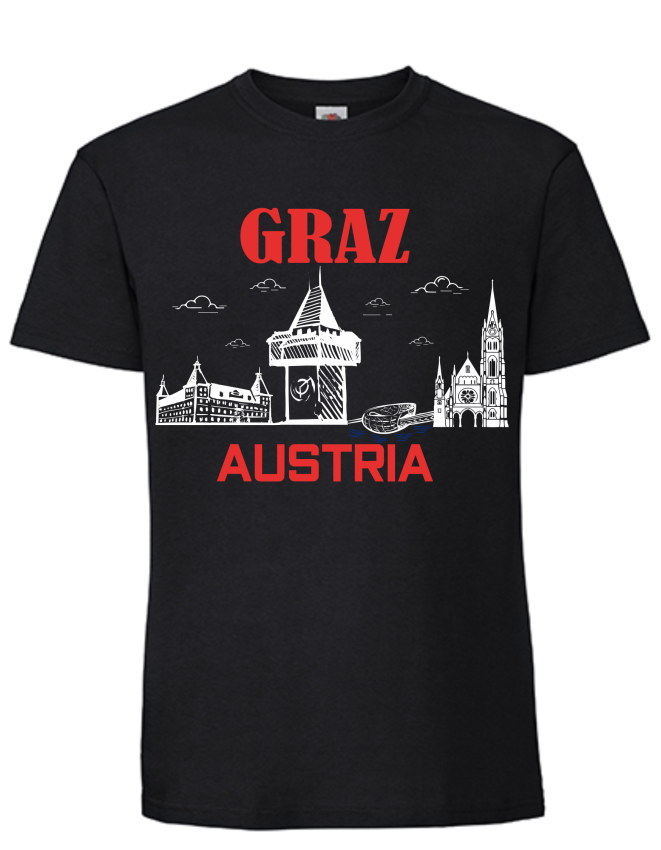 T-Shirt Graz-Schloßberg